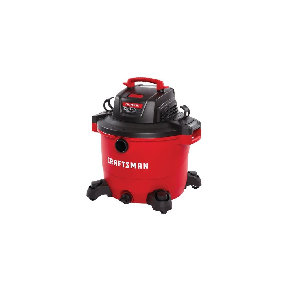 

Craftsman Wet/Dry Vacuum 16 Gallon Corded 120V 6.5HP Peak