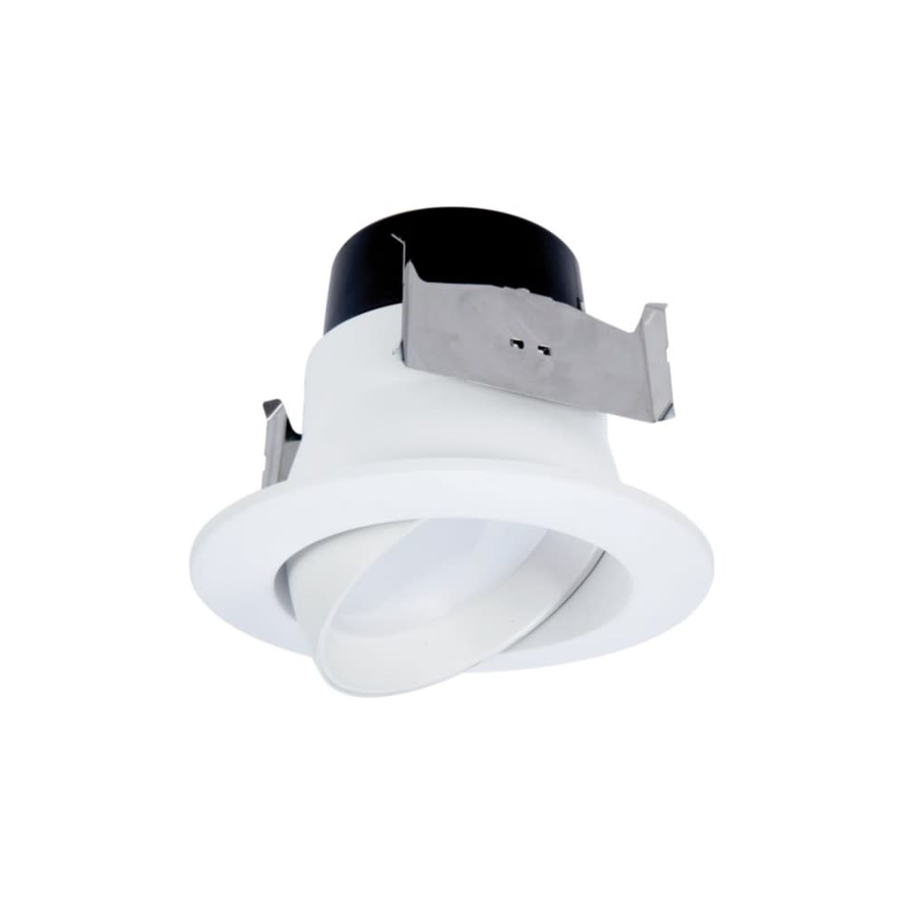 

Halo Downlight 4" Matte White 9W 611 Lumen LED Adjustable