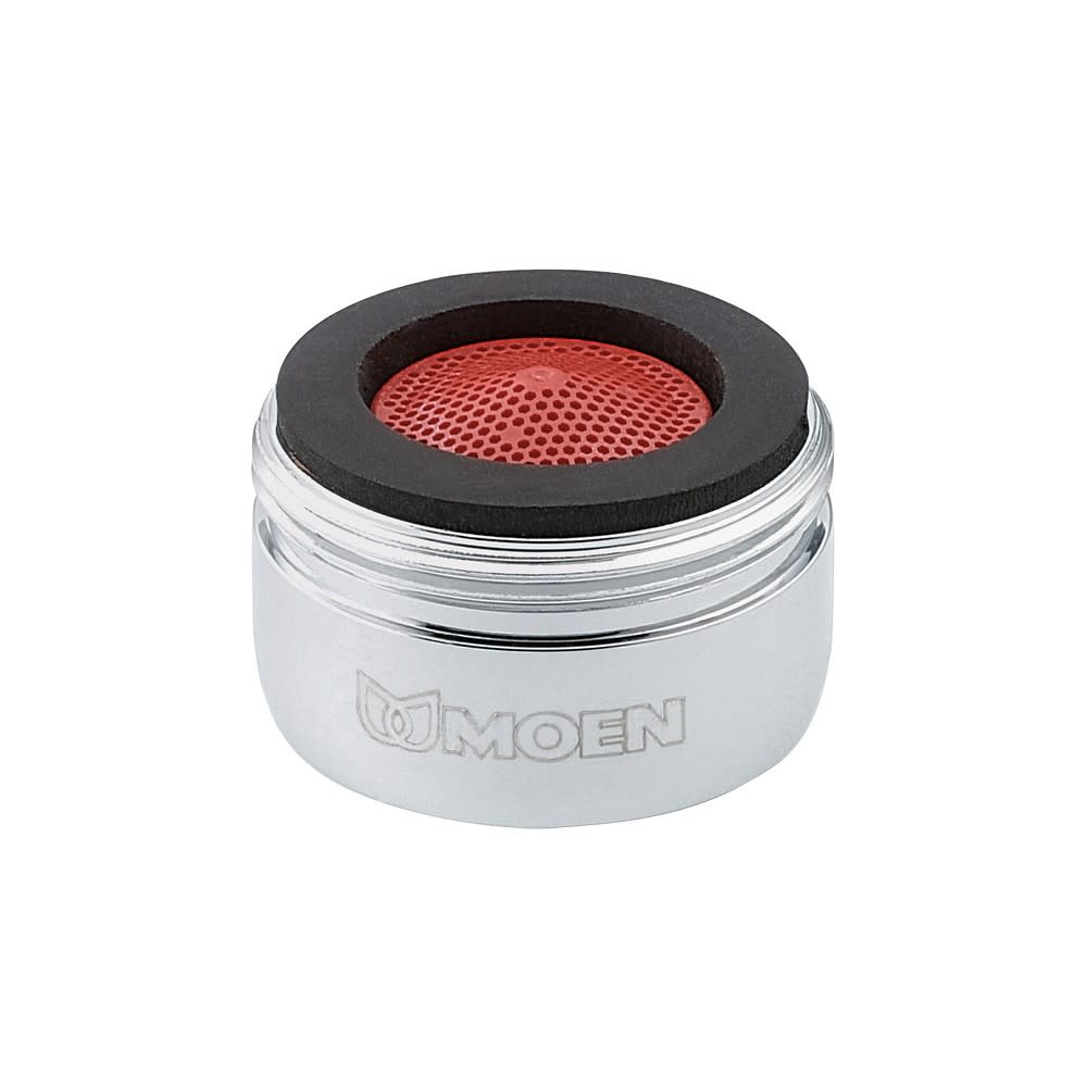 

Moen Chrome Brass Male Threaded Kitchen Faucet Aerator 2.2 Gpm