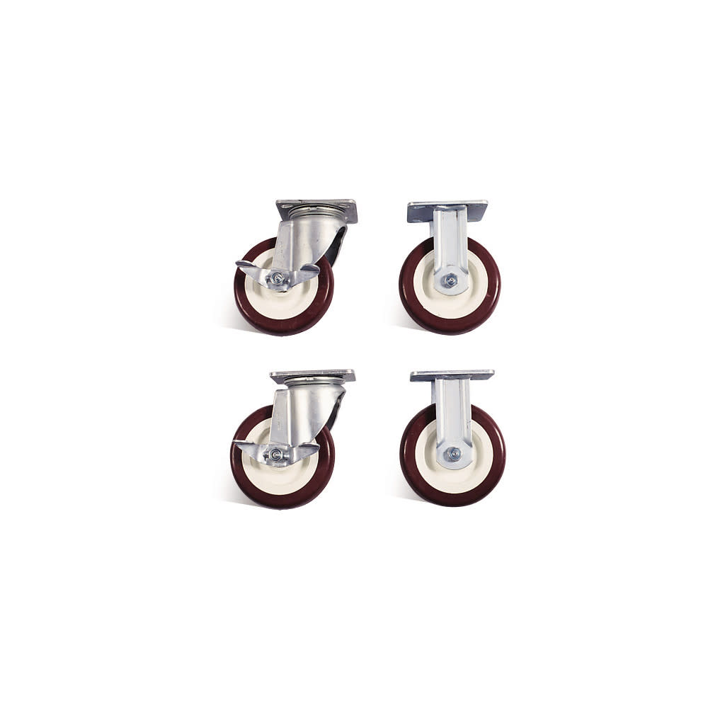 

Knaack Model 516 6in Poly Caster Set with Brakes