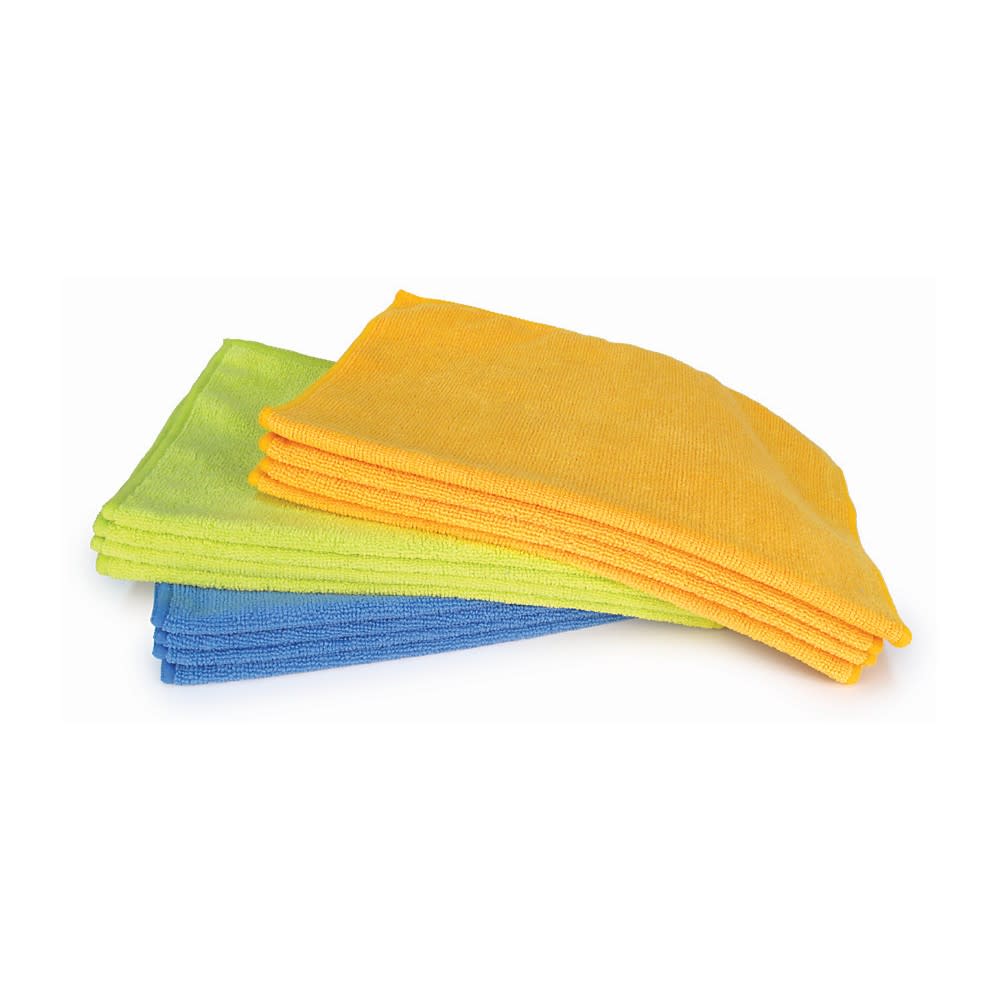 

Buffalo Industries 12 x 16" Microfiber Cleaning Cloth 12pk Bag