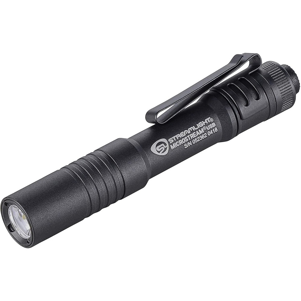 

Streamlight MicroStream Black USB Rechargeable Pocket Flashlight