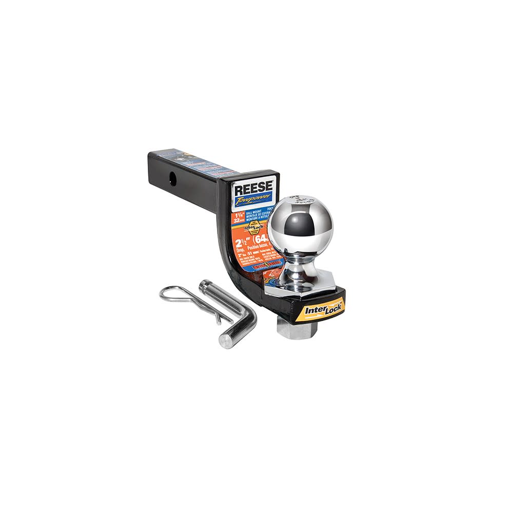 

Reese 7" 3500 lbs Trailer Hitch Ball Mount Starter Kit