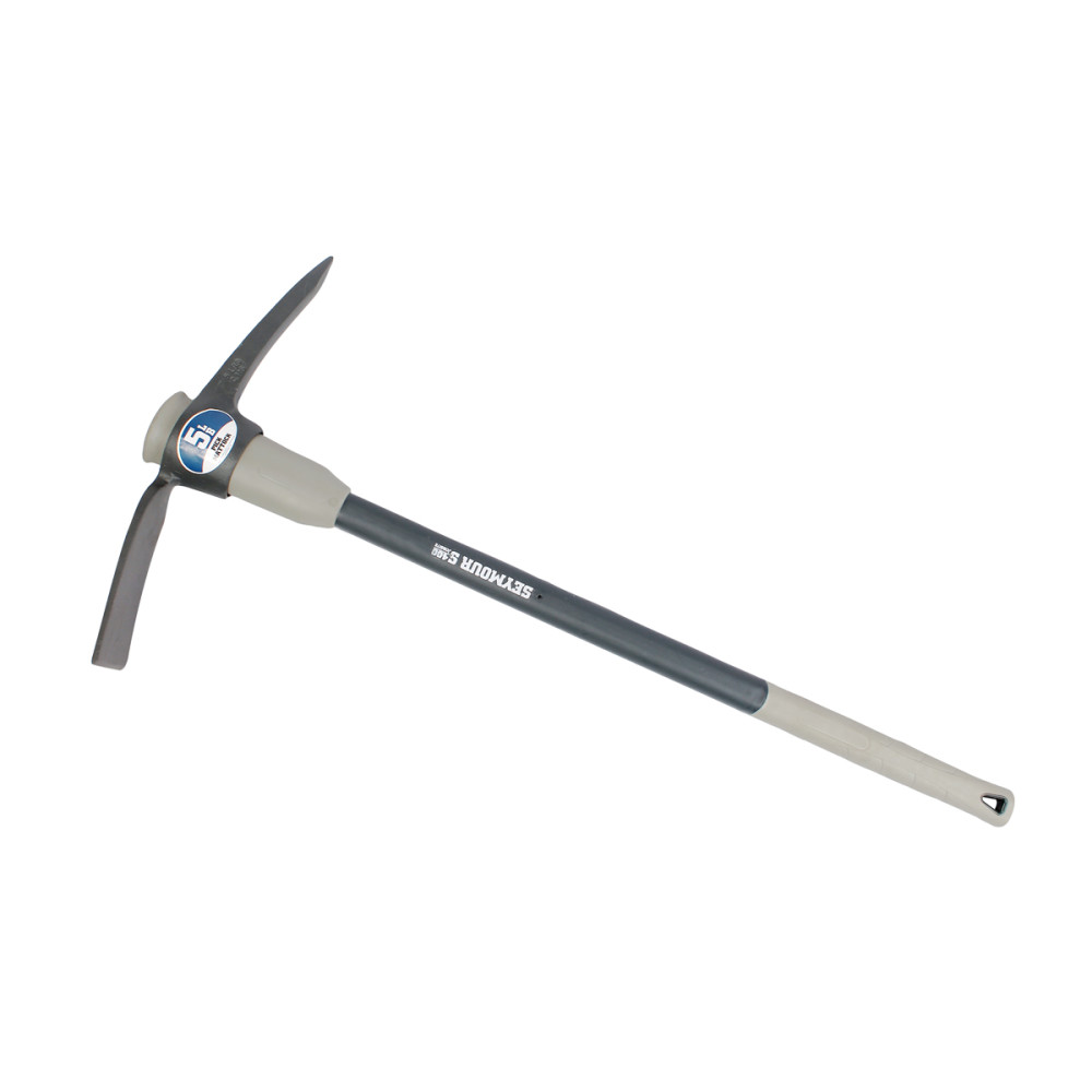 

Seymour S400 Pick Mattock with Fiberglass Handle Jobsite 5 Lbs