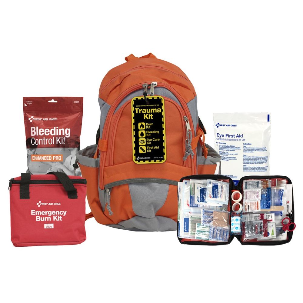 

First Aid Only All In One Trauma Backpack Kit