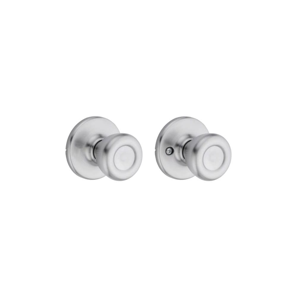 

Kwikset Satin Chrome Hall/Closet Tylo Passage Door Knob Set