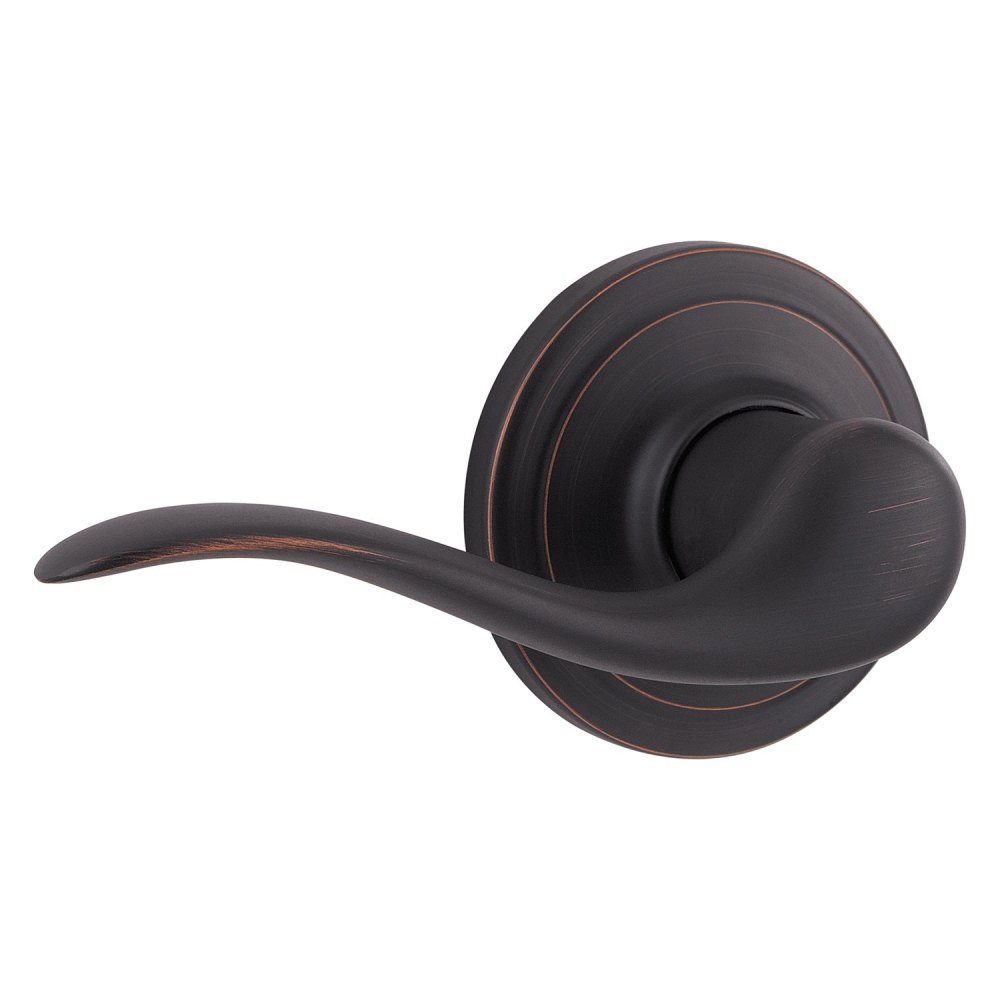 

Kwikset Venetian Bronze Tustin Surface Mount Left Half Dummy Door Lever