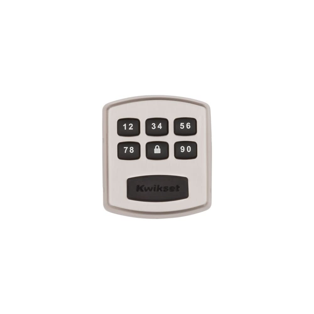 

Kwikset Satin Nickel No Cylinder Keyless Entry Electronic Deadbolt