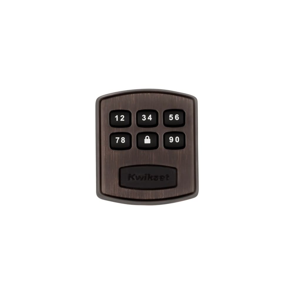 

Kwikset Venetian Bronze Single Cylinder Keyless Entry Electronic Deadbolt