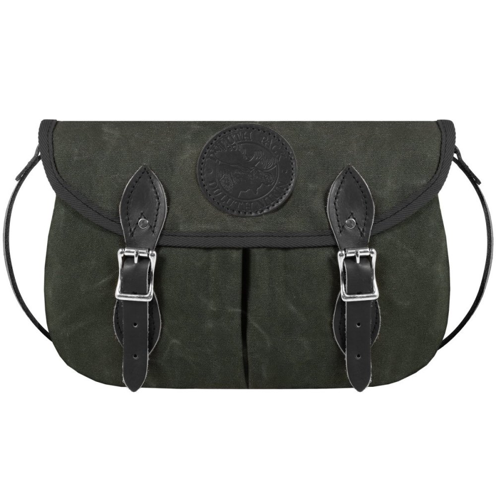 

Duluth Pack 6 Liters Capacity Waxed Olive Drab Medium Double Shell Purse