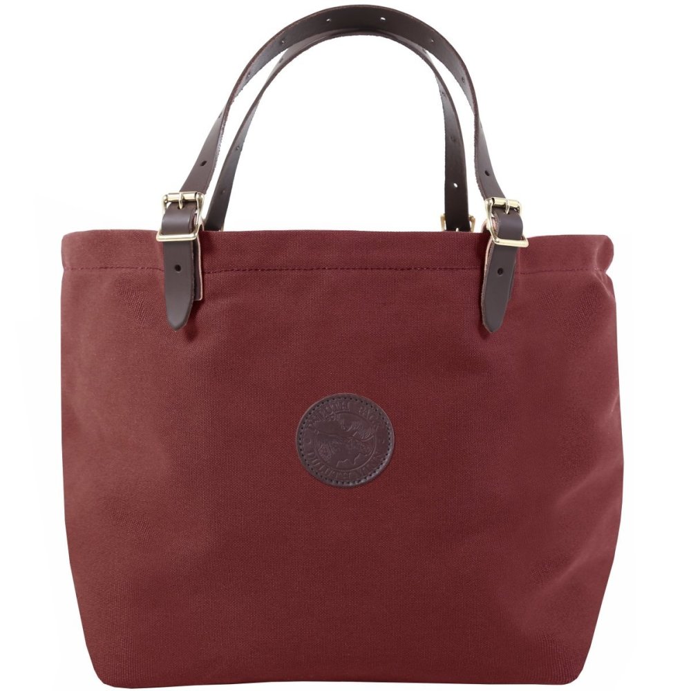 

Duluth Pack 33 Liters Capacity Burgundy Market Tote