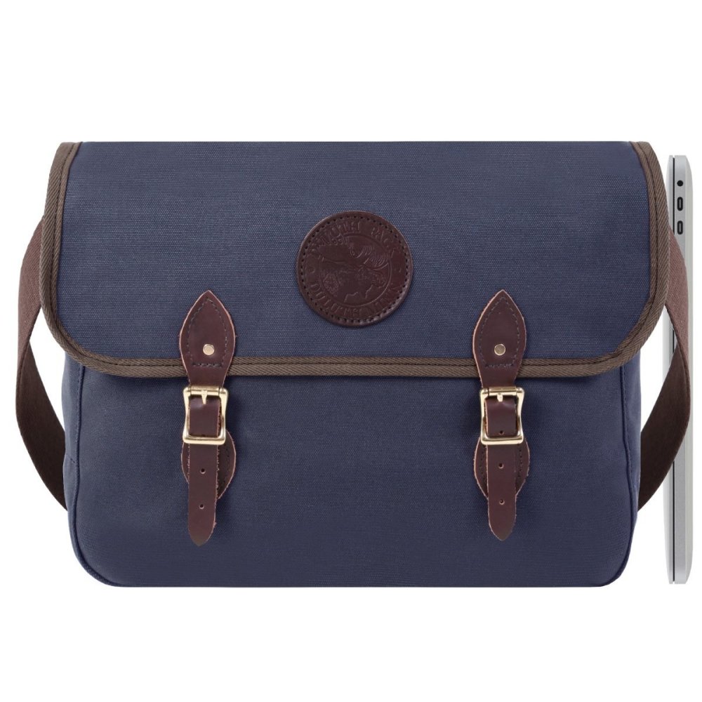 

Duluth Pack 15 In. 12 Liter Capacity Navy Laptop Book Bag