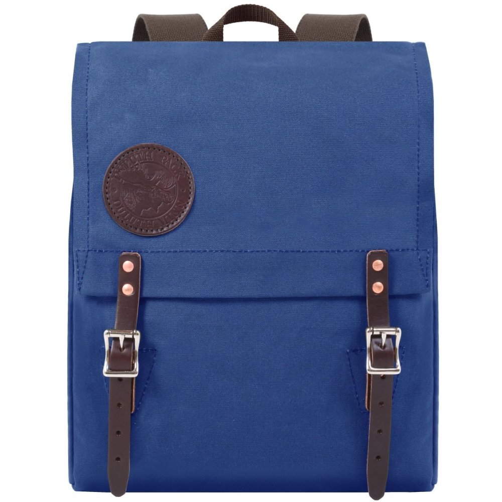 

Duluth Pack 9 Liter Capacity Royal Blue Box Style Child's Backpack