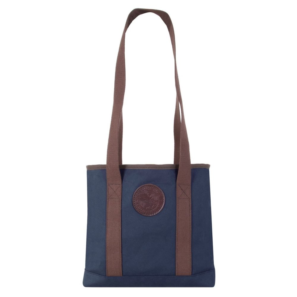 

Duluth Pack 5 Liter Capacity Navy Long Handles Mini Tote