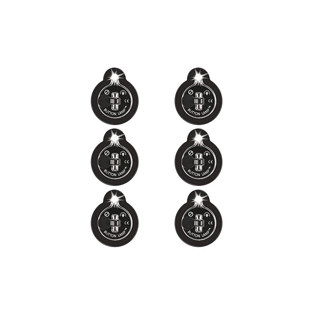 

Panther Vision Adhesive LED Light Button Lamp 6pk