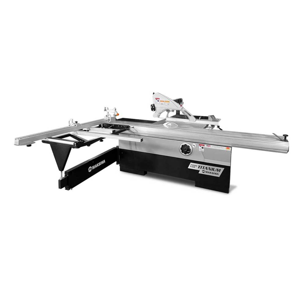 

Maksiwa International Sliding Panel Saw 220V 1 Phase 5HP Titanium
