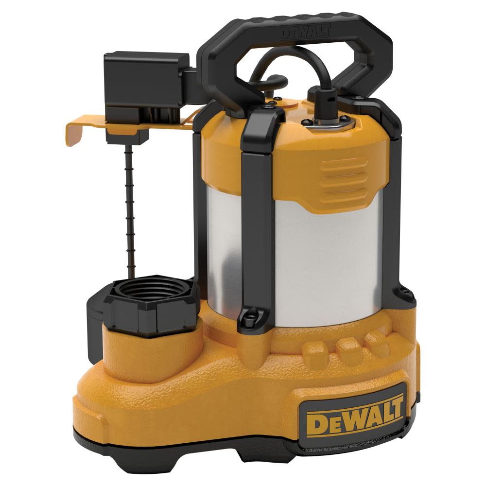 

DEWALT 1/3 HP SSTL/Cast Iron Sump Pump
