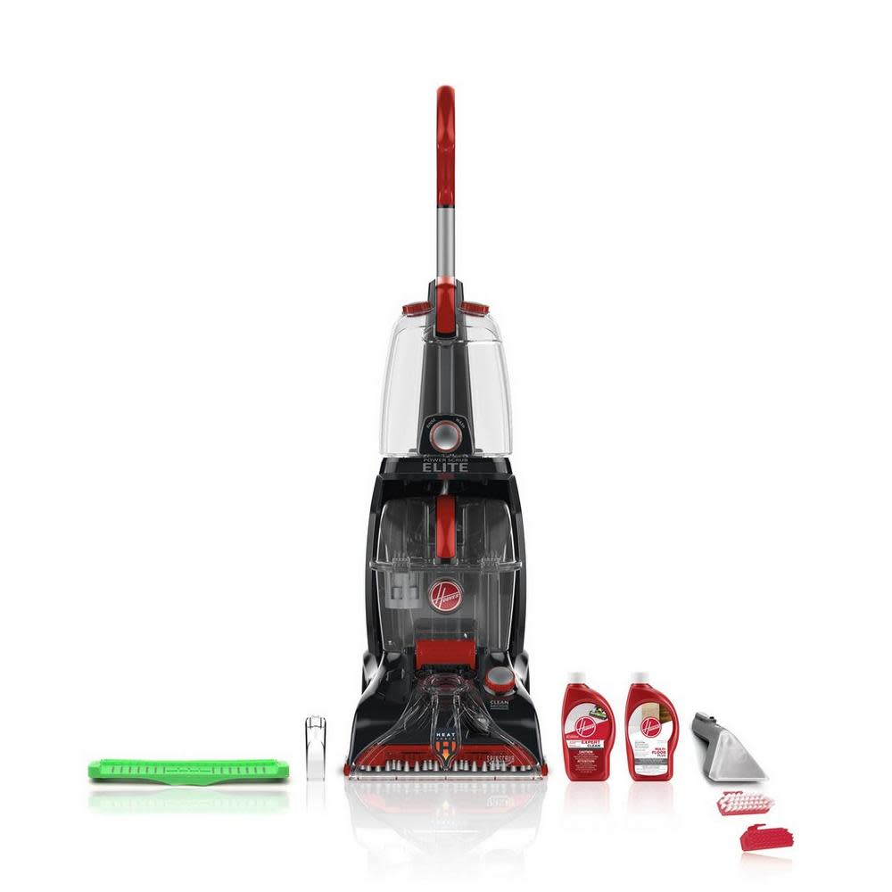 

Hoover Residential Vacuum Residential Power Scrub Gray Elite Multi Floor