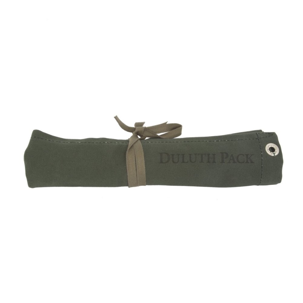 

Duluth Pack Olive Drab Canvas Utensil Roll