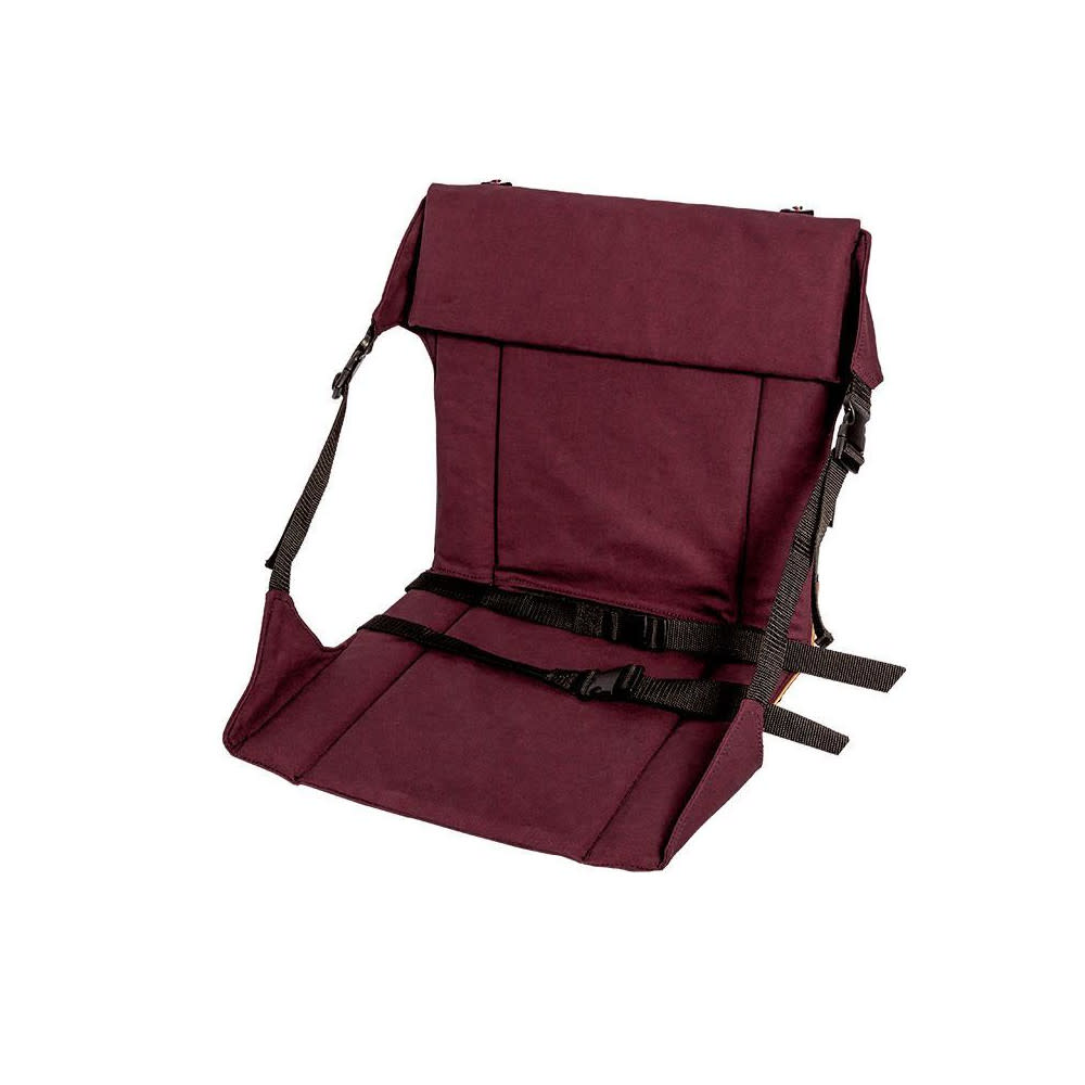 

Duluth Pack Burgundy Canvas Canoe & Camp Chair With Pouch