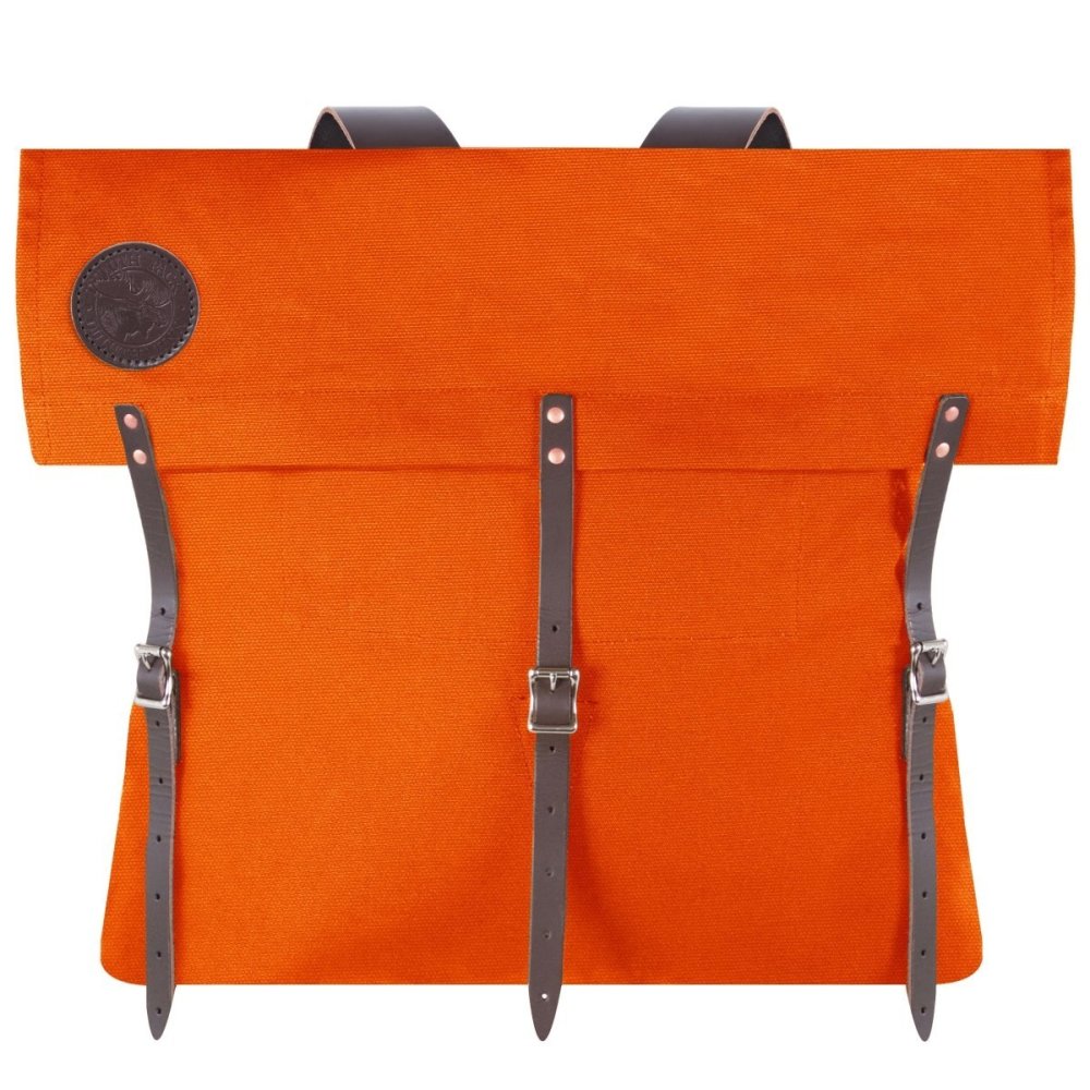

Duluth Pack 60 Liter Capacity Orange Canvas #3 Original Backpack