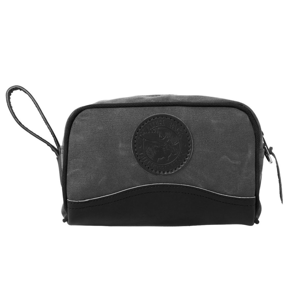 

Duluth Pack 5 Liter Capacity Wax Gray Canvas Sportsman's Kit Bag