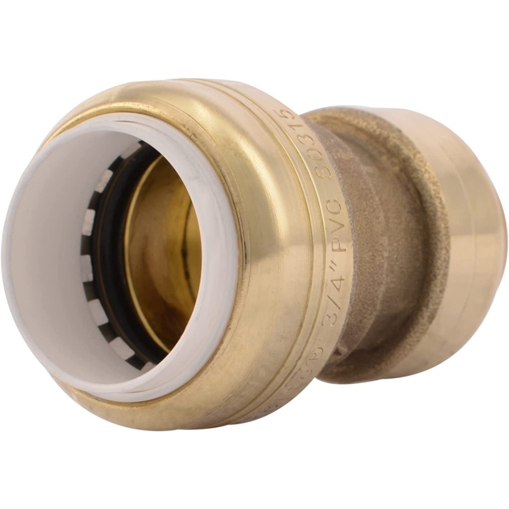 

Sharkbite 3/4" CTS x 3/4" PVC Brass Transition Coupling