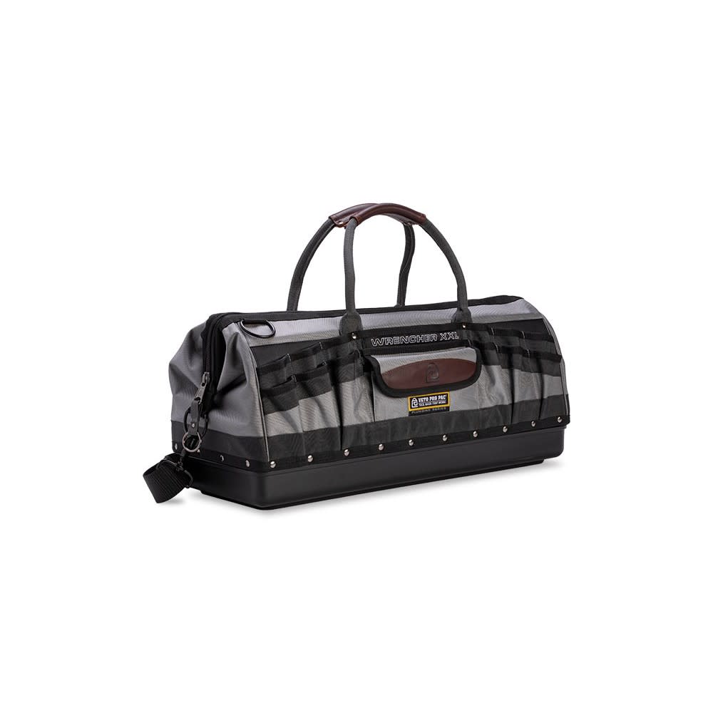 

Veto Pro Pac 60 Lbs Open Top/Closable Plumbing Bag 2X Gray