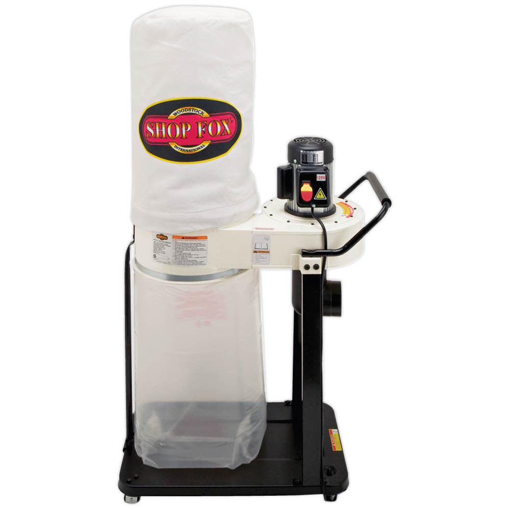 

Shop Fox 1 HP 800 CFM Dust Collector