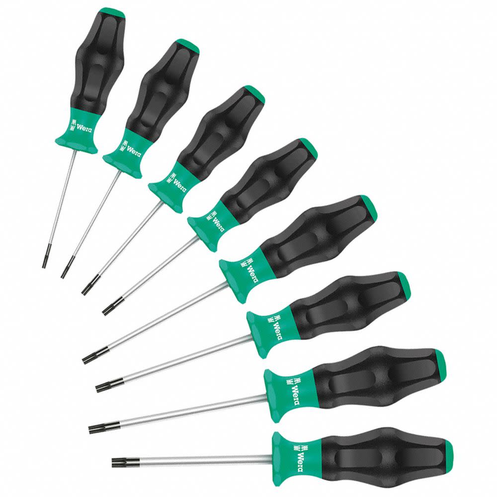 

Wera Tools 1367/8 Kraftform Comfort TORX Screwdriver Set 8pc