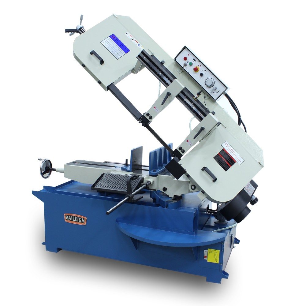 

Baileigh BS-330M Band Saw Metal Cutting Manual 220V 3 Phase