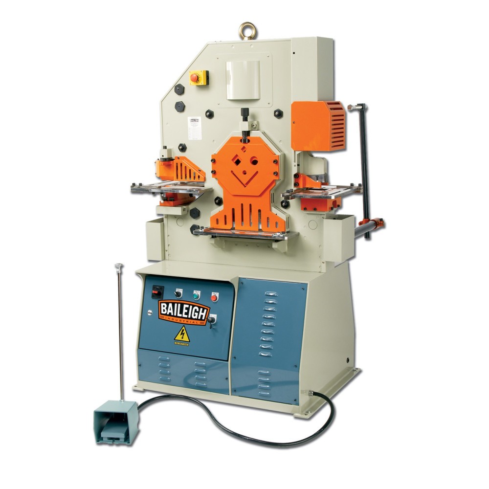 

Baileigh SW-623 Ironworker Machine 62 Ton 5 Stations Hydraulic