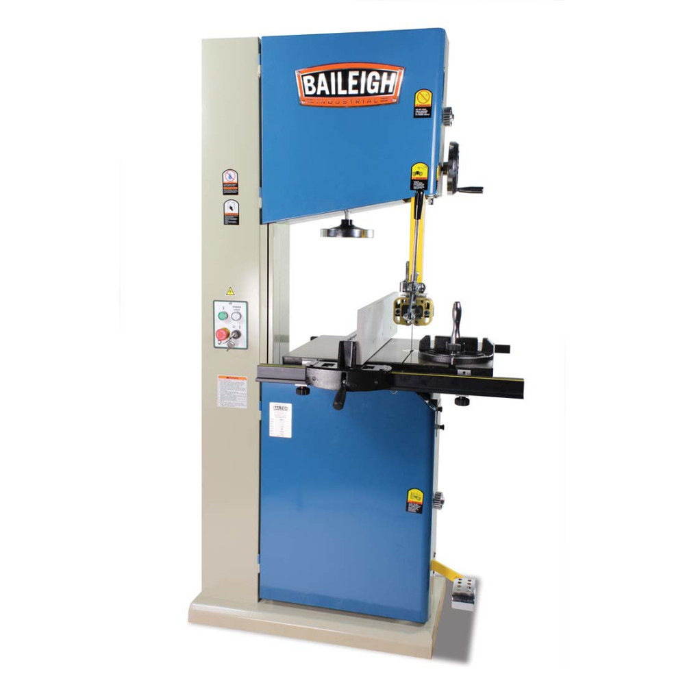 

Baileigh WBS-18 Vertical Band Saw 220V 1 Phase 3HP 18"