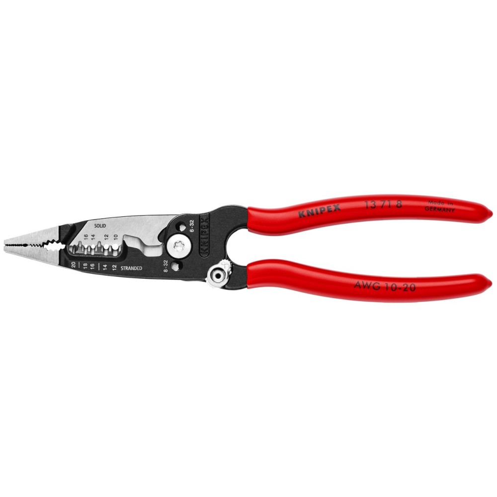Knipex Wire Stripper Forged with Non-Slip Handle 8"