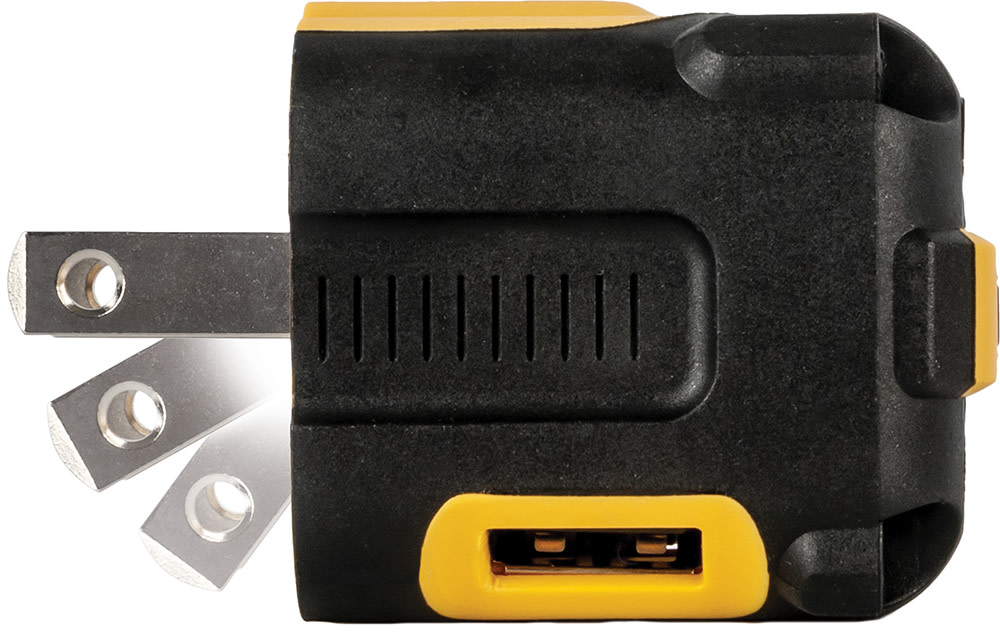 

DEWALT NeverBlock Worksite USB Charger 2 Port
