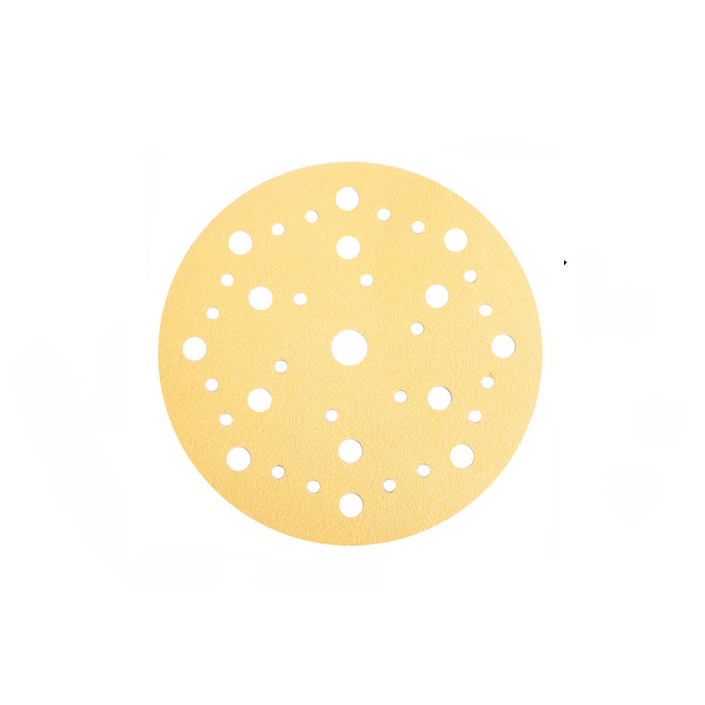 Mirka Gold 6" 37 Hole Grip 100 Grit Vacuum Disc 50pk