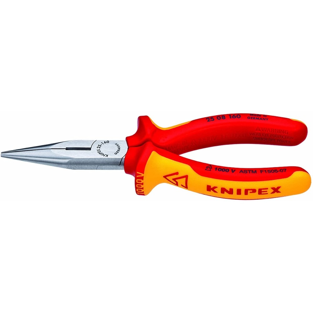 

Knipex Cutting Plier Chain Nose Side 160 mm 1000V