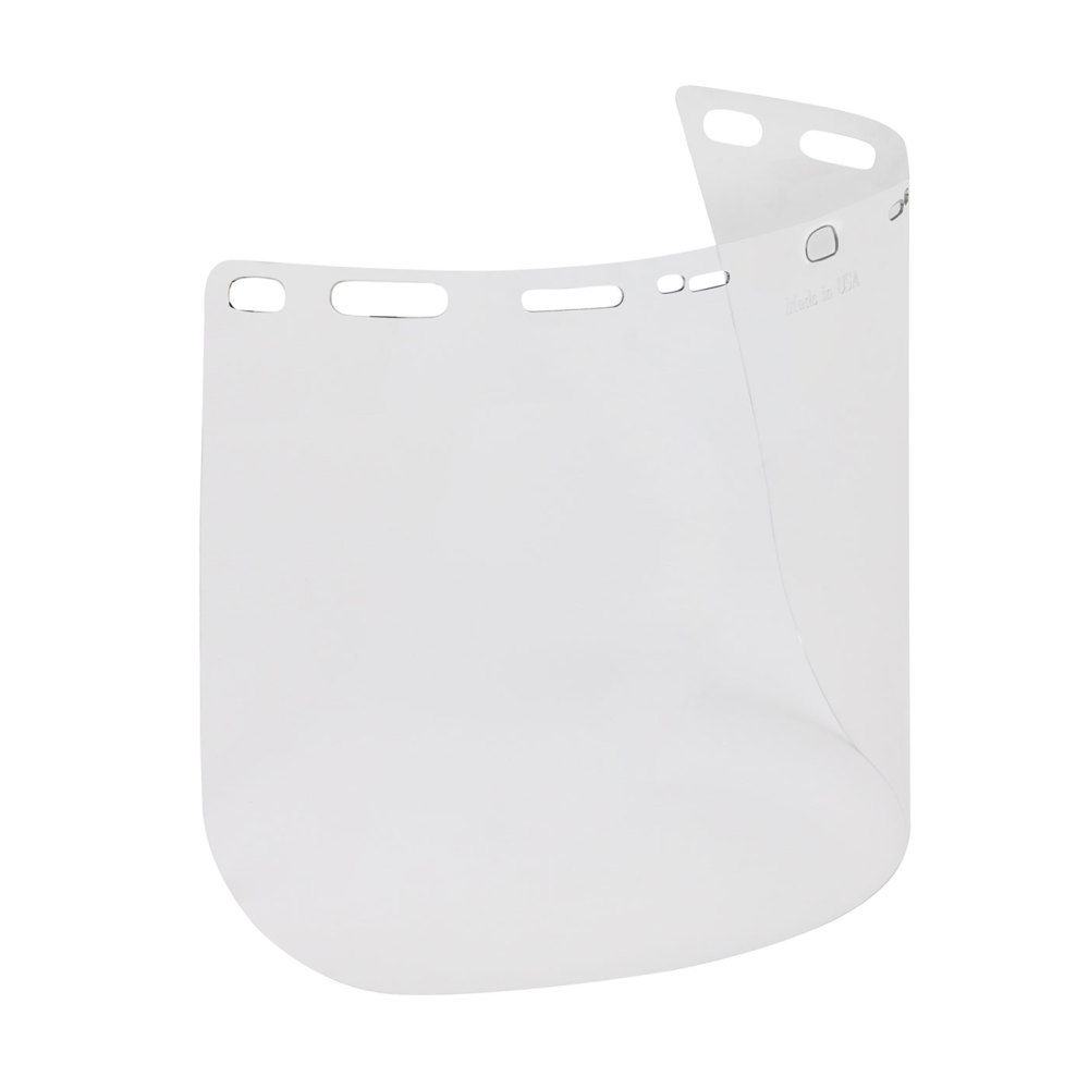 

Protective Industrial Products Safety Visor Bouton Optical Universal Fit Flat Shape PETG