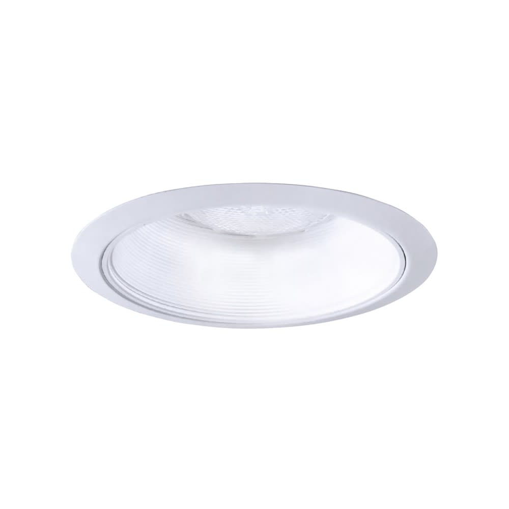 

Halo 6" Matte White Plastic Phenolic Coilex Baffle Trim