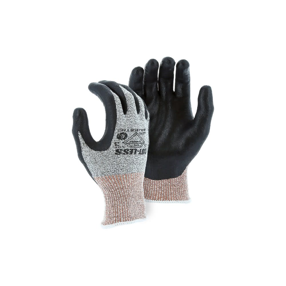 

Majestic Glove Seamless Knit Glove Gray/Black Medium