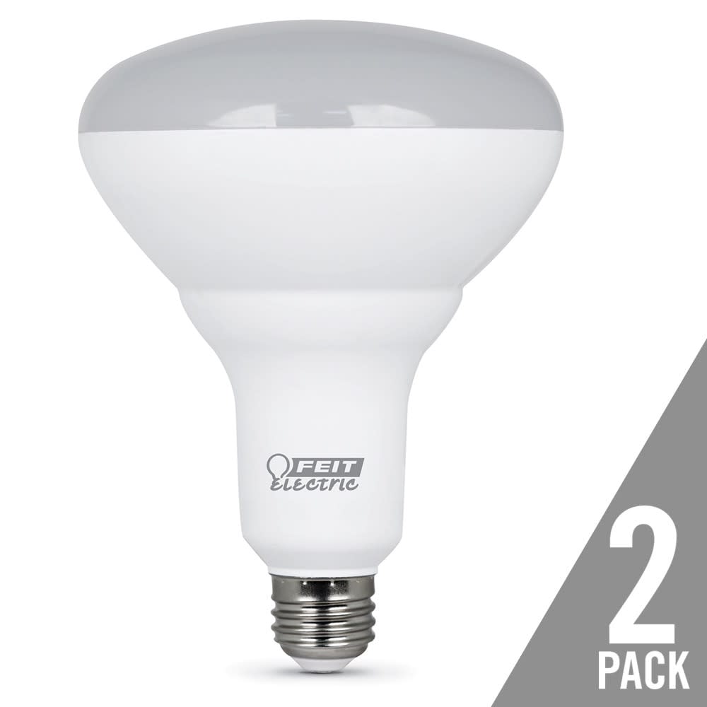 

Feit Electric 65W BR40 2700K Dimmable Reflector LED Bulb 2pk