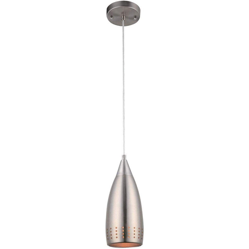

Westinghouse 60W Brushed Nickel Indoor Adjustable Mini Pendant
