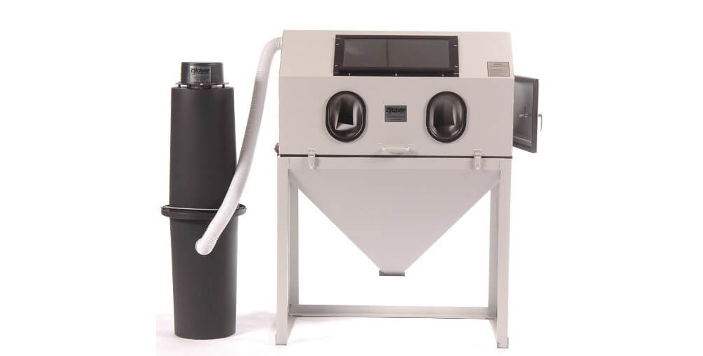 

Cyclone Cyclone 4224 110VAC Top and Side Opening Abrasive Sand Blast Cabinet