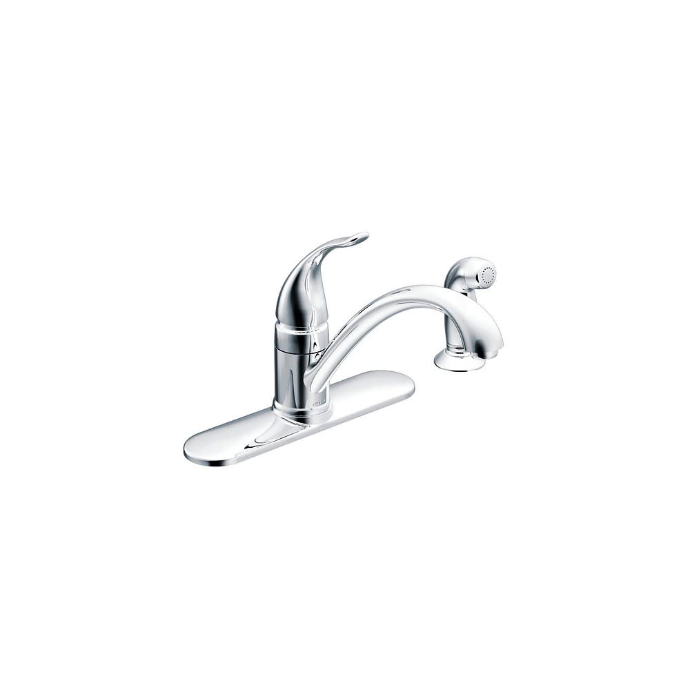 Moen Torrance Kitchen Faucet Chrome 1 Handle Low Arc