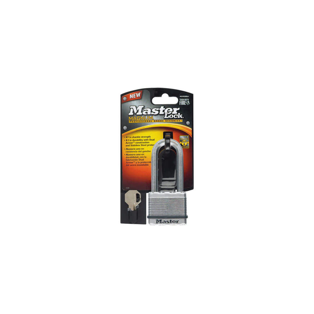 

Master Lock Padlock 2" Laminated Steel Dual Armor Keyed Alike