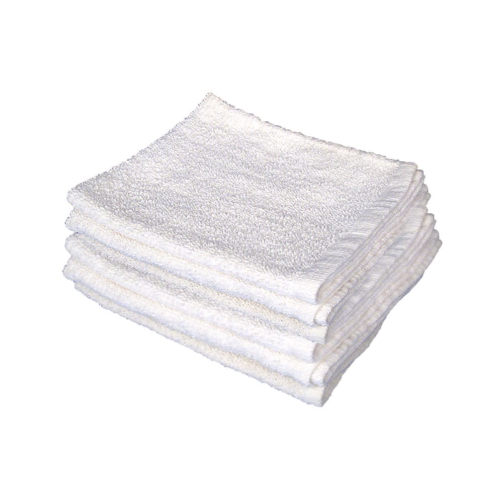 Buffalo Industries 14 x 17" Fully Hemmed Terry Towel 4pk Bag