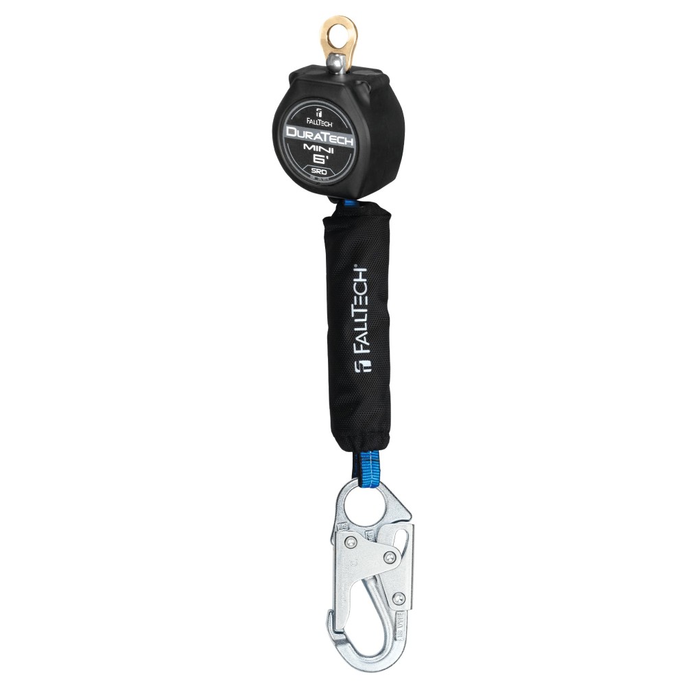 

Falltech DuraTech 6' Single Leg Mini Personal SRL with Snap Hook
