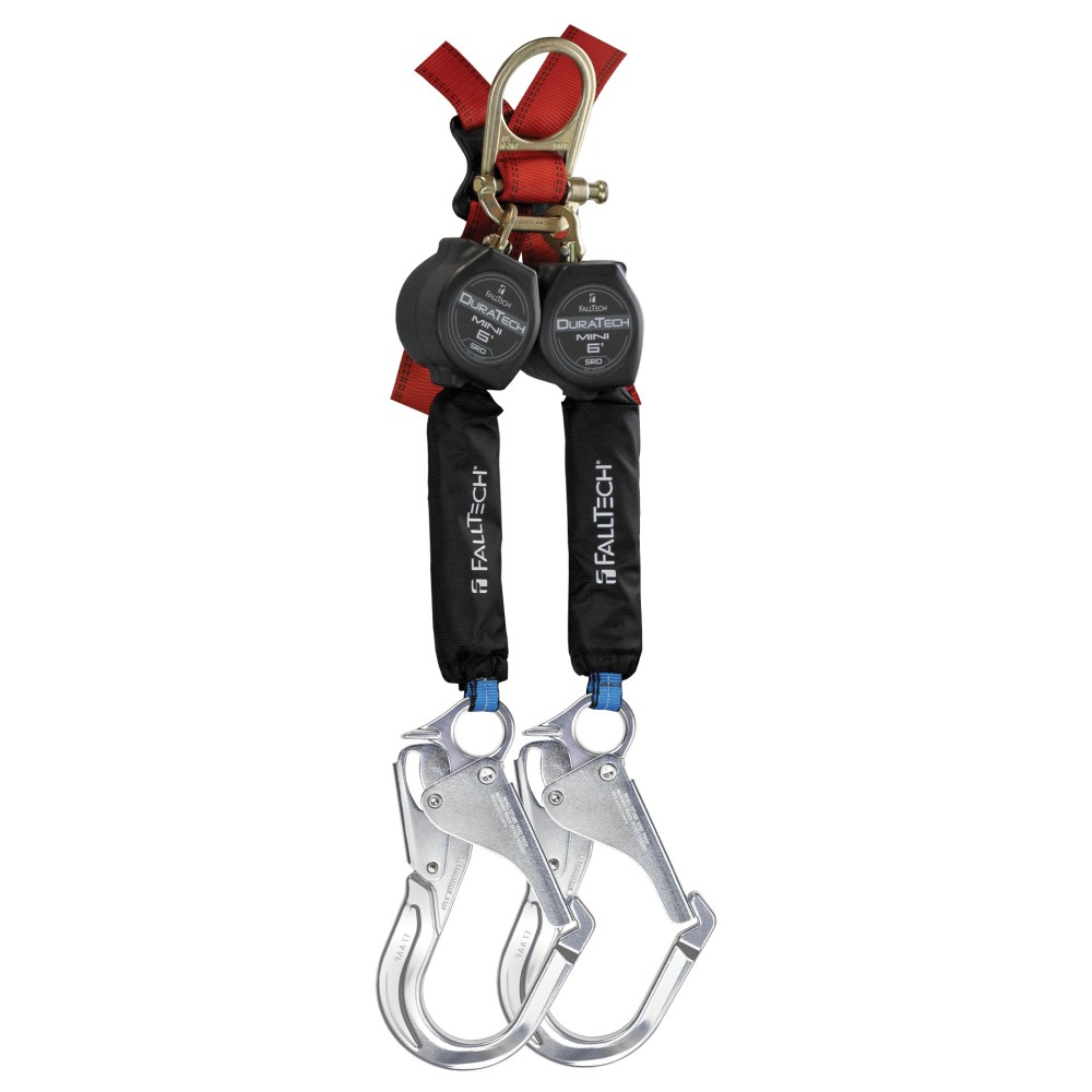 

Falltech DuraTech 6' DualLeg Mini Personal SRL with Aluminum Hook