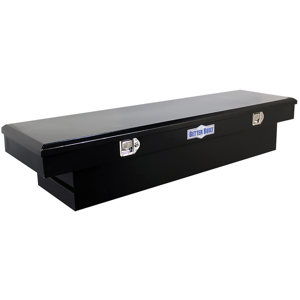 

Better Built 69" Crown Saddle Truck Tool Box STEEL GLOSS BLACK