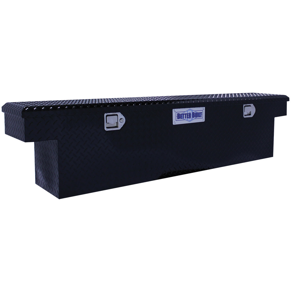 

Better Built 69" Crown Saddle Truck Tool Box NARROW GLOSS BLACK